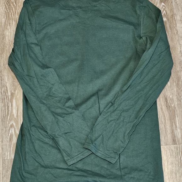 Green Bay Packers NFL Team Apparel Long Sleeve Shirt Green. Mens Small. NWOT - Picture 3 of 3
